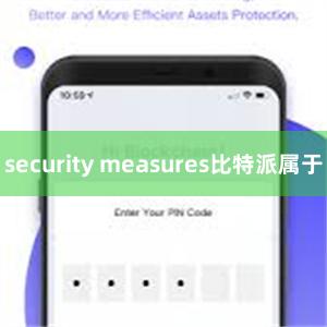 security measures比特派属于